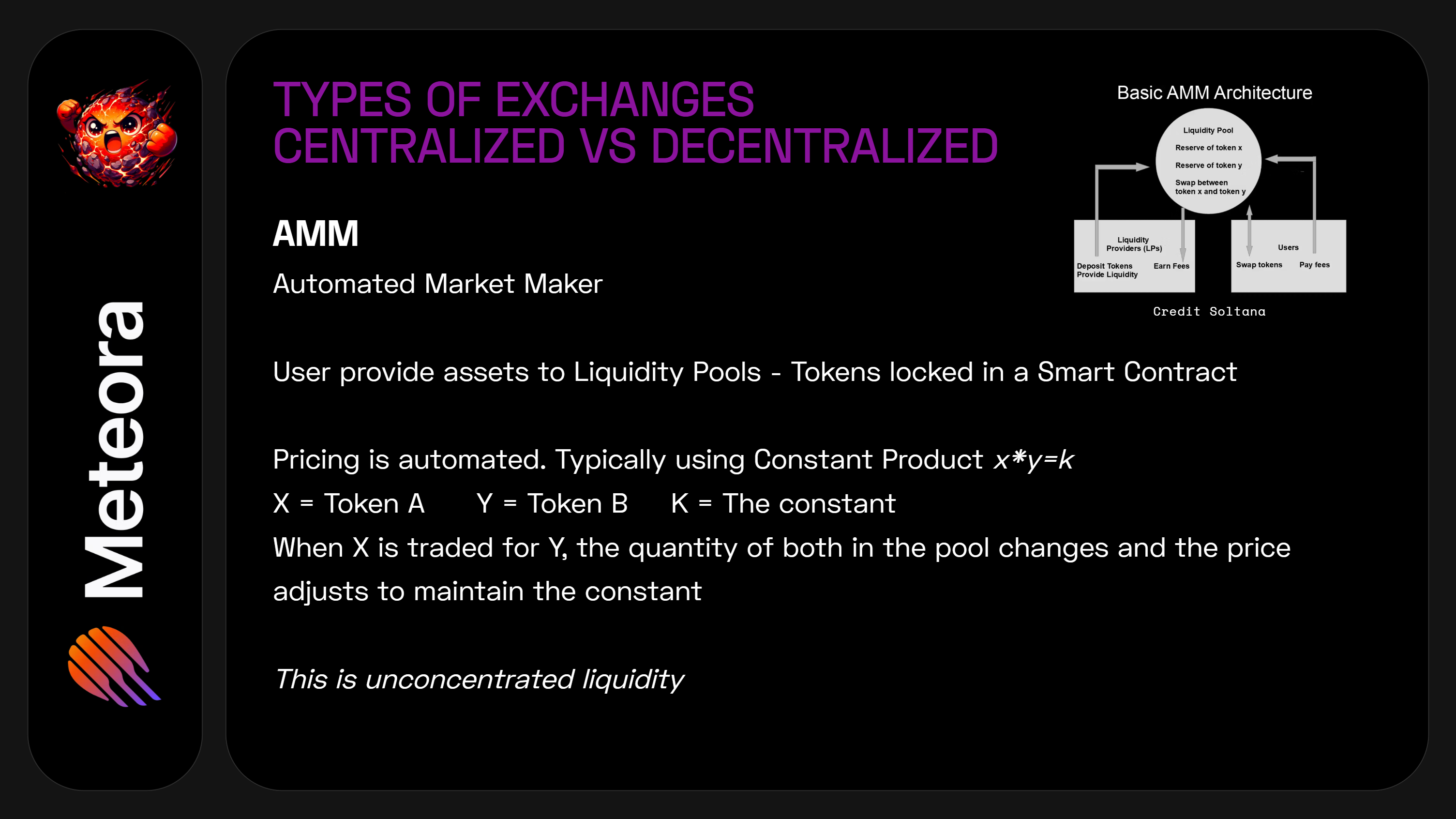 automated market maker - AMM
