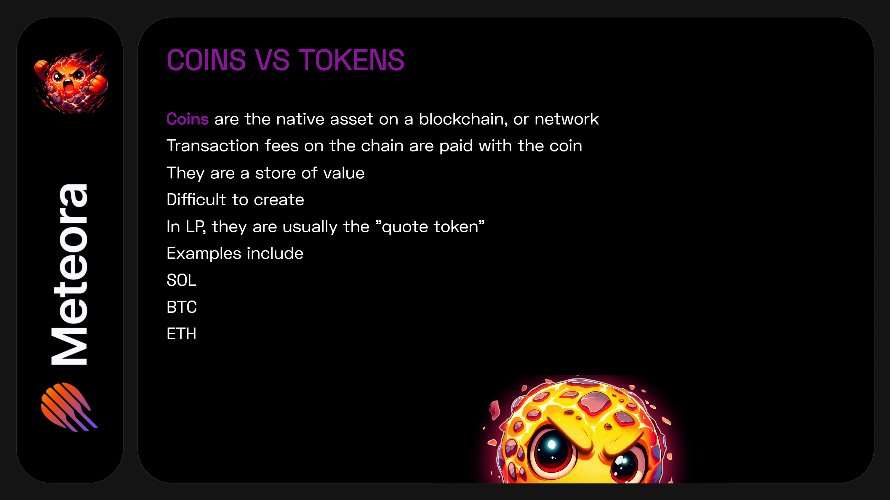Coins VS Tokens in Solana Blockchain