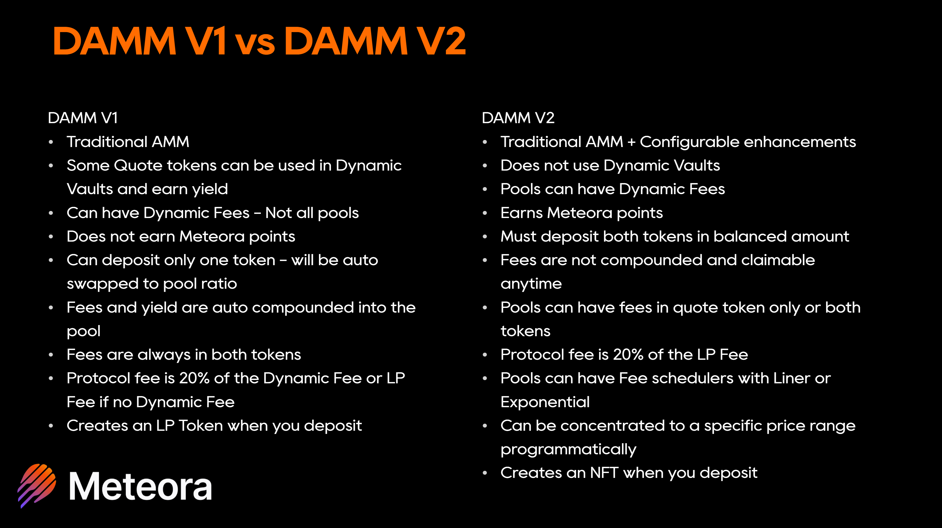 DAMM v2 vs DAMM v1