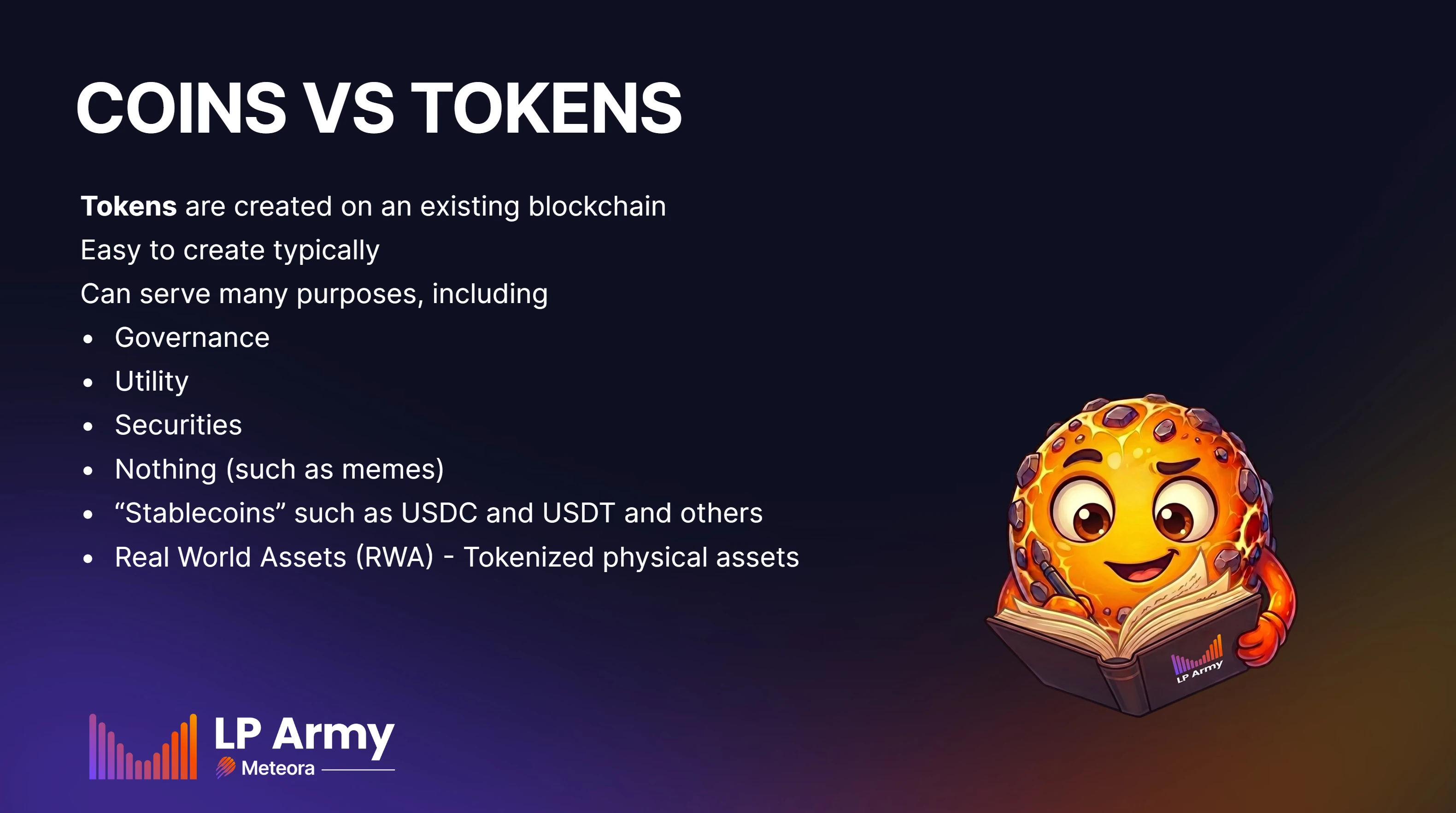 Coins vs Tokens in the Solana Blockchain