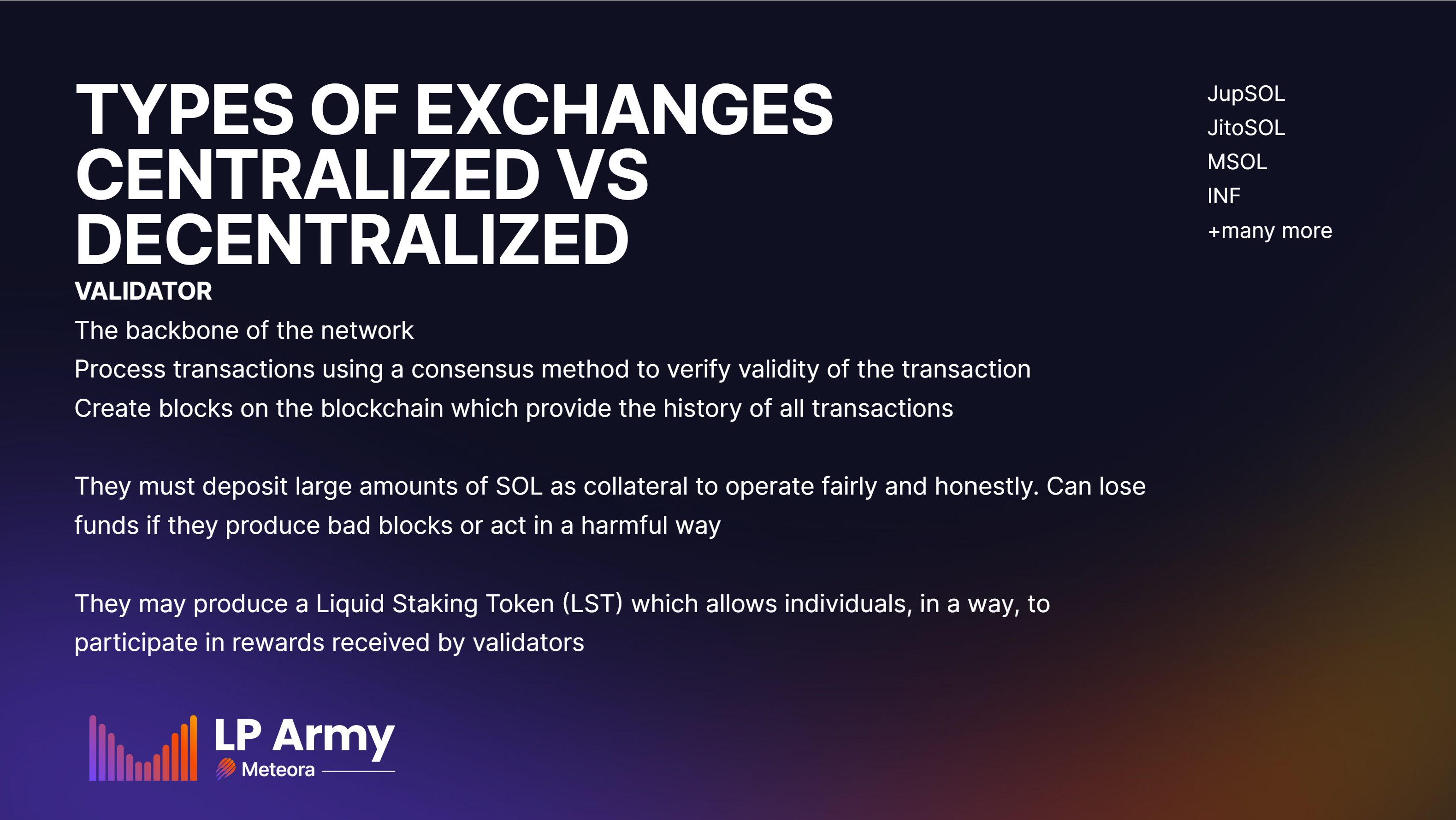 CEX vs DEX